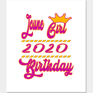 June Girl 2020 Birthday - Happy Birthday for Girls Posters and Art